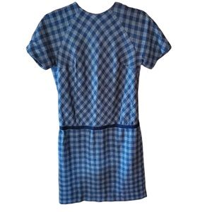 1960s‎ Sue Brett Plaid, Poly/Cotton Knit Blend, Dre